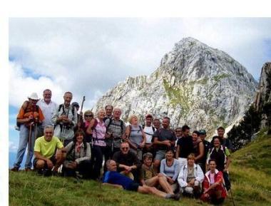 Il gruppo del Mangia Trekking        