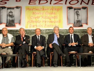 Alcuni degli ospiti del premio organizzato dalla polisportiva 