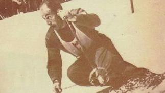 Zeno Colò ai mondiali di Aspen nel 1950
