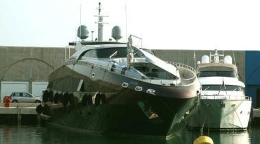 La barca di Roberto Cavalli forse larmatore pi&ugrave; famoso di un Baglietto          