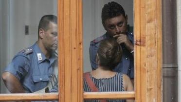 I carabinieri sul luogo dell’incidente
