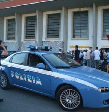 Una pattuglia della polizia 