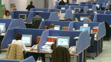 Un call center nel centro storico