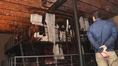Una sala del Museo del Tessuto