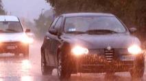 Strade invase dall’ acqua piovana