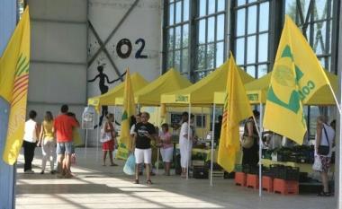 Il mercato di Coldiretti nel Centro nautico di Vada 