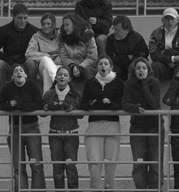 Il gruppo ultr&agrave; femminile in una foto di repertorio    