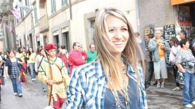 <b>SFILATA.</b> Jessica Branco a Castel del Piano