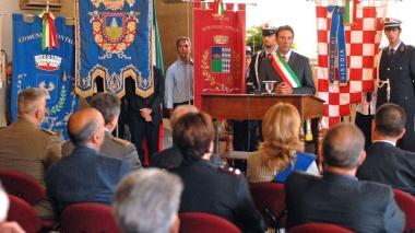 La cerimonia di ieri in Sala maggiore