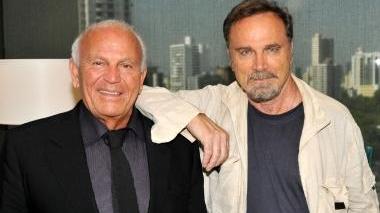 Il regista Enzo G. Castellari con l’attore Franco Nero