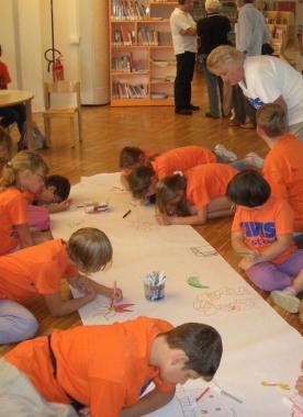 I bambini bielorussi ospiti della Biblioteca San Giorgio    