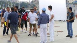 Un casting della fiction televisiva “Gente di mare”