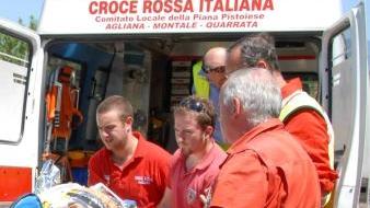 Un intervento di soccorso dei volontari