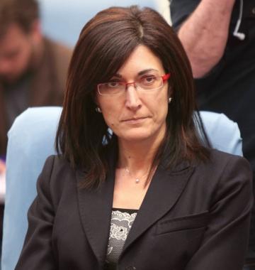 Il ministro Gelmini          