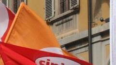 Bandiere a una festa di Sel