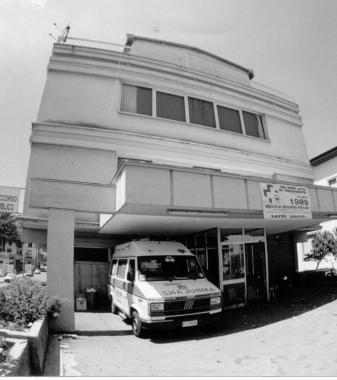 La sede del Soccorso Pubblico in via Manin         