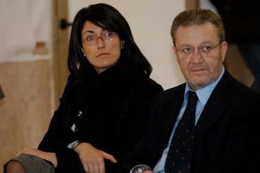 <b>VALENTINI. </b>A sinistra, accanto a lui Annarita Bramerini 