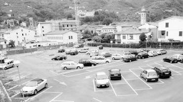 Il parcheggio dell’ospedale
