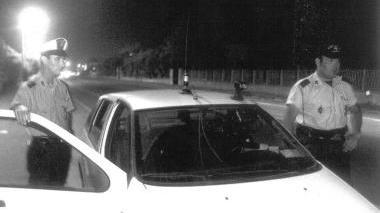 Un controllo dei vigili urbani