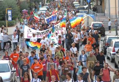 Ledizione dello scorso anno della Marcia della Giustizia da Agliana a Quarrata                 