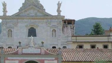 L’ingresso della Certosa di Calci
