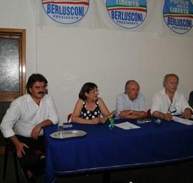 Una riunione del coordinamento provinciale del Pdl (Vip) 
