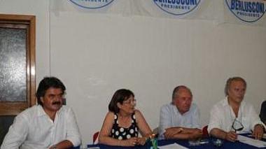 Una riunione del coordinamento provinciale del Pdl (Vip)