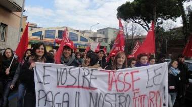 SIT-IN DEGLI STUDENTI
