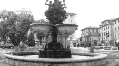 La fontana di piazza del Popolo