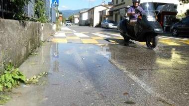 Il lago in via Bonellina