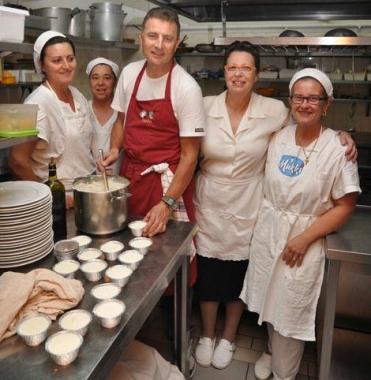 Lo staff della Senese a Cecina 