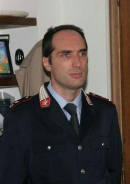 Il comandante Federico Zampaoli 