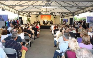 Gli stand del festival della salute edizione dello scorso anno 