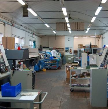 L’interno di una azienda della Valdera