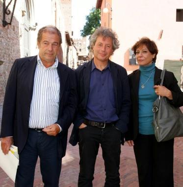 Giovanni Minoli, Alessandro Baricco e Parinoush Saniee    