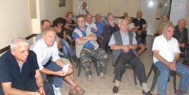 Lassemblea al circolo dello Sperone con lassessore Pallini mentre fa il punto su lavori e progetti 