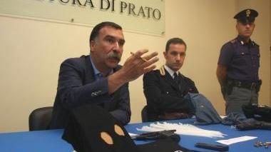 Il dottor Cilona illustra l’operazione fatta dai poliziotti delle volanti