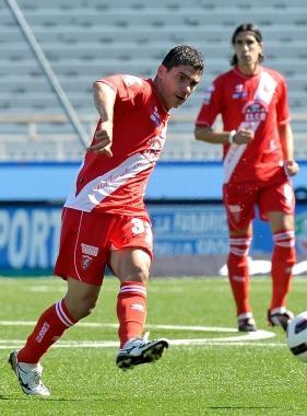 <b>SUL SINTETICO.</b> Nicola Mora imposta lazione 