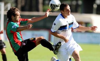 <b>SFORTUNATO</b> Il pisano Gagliardi ha provocato il rigore decisivo  
