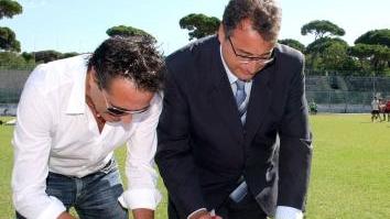 Da sinistra, Stefano Dinelli ed il sindaco Lunardini