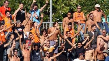 <b>STADIO ORANGE </b>Gli ultras al Degli Oliveti A fianco Strufaldi contro Salvetti