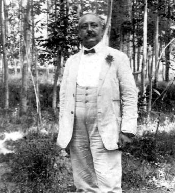 Pietro Guerra in una foto depoca 