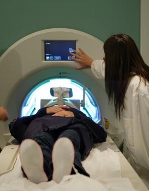 La macchina per la risonanza magnetica