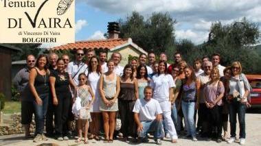 I saguntini in visita alla tenuta Di Vaira
