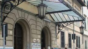 L’ingresso dell’istituto professionale Orlando