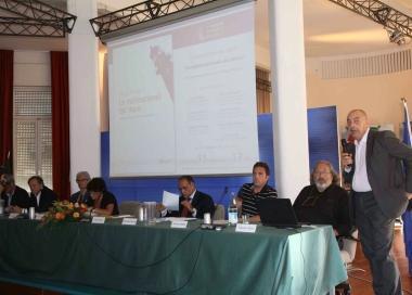 Vladimiro Mannocci (Compagnia) apre il convegno 