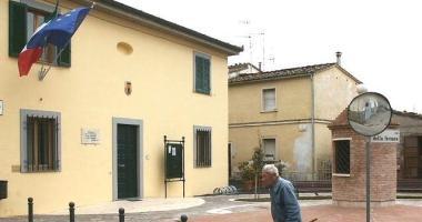 Il municipio di Orciano Pisano 