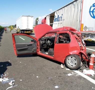 Lincidente sulla A12 
