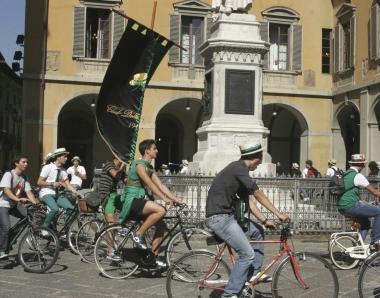La pedalata cittadina delle Pagliette del Buzzi 