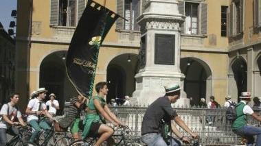 La pedalata cittadina delle Pagliette del Buzzi